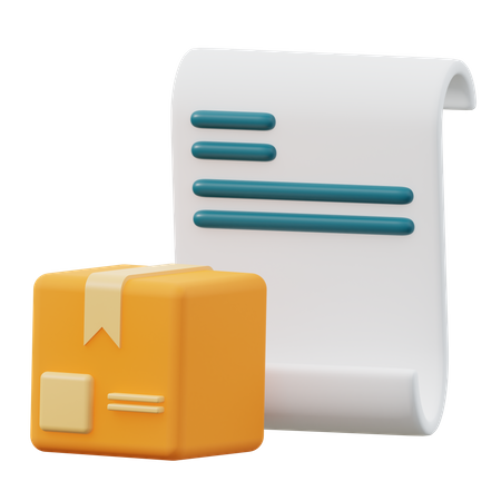 Delivery Agreement  3D Icon
