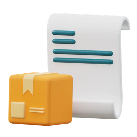 Delivery Agreement  3D Icon