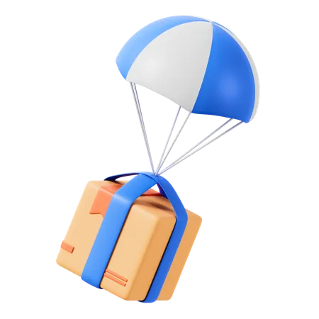 Delivery Air  3D Icon