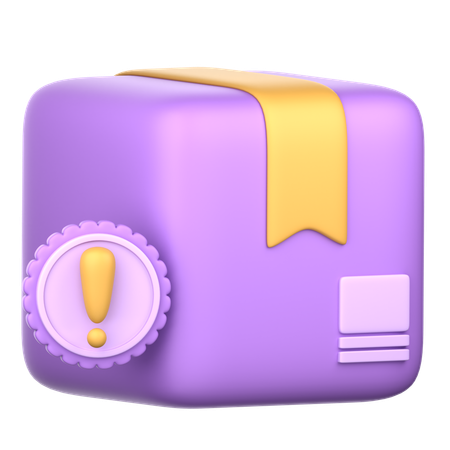 Delivery Alert  3D Icon