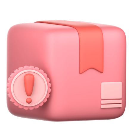 Delivery Alert  3D Icon