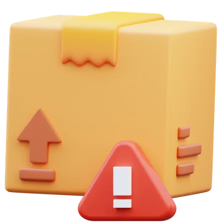 Delivery Alert  3D Icon