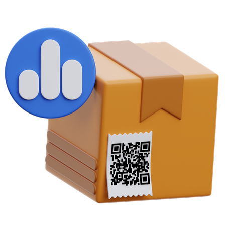 Delivery Analysis  3D Icon