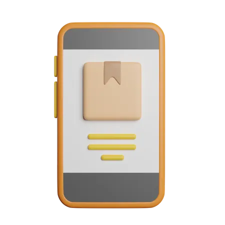 Delivery App  3D Icon