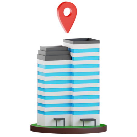 Delivery At Office  3D Icon