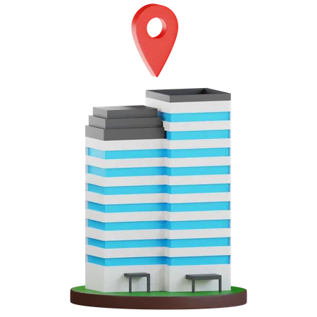 Delivery At Office  3D Icon