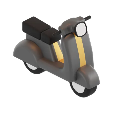 Delivery Bike  3D Icon