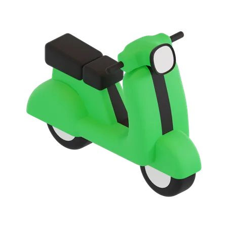 Delivery Bike  3D Icon