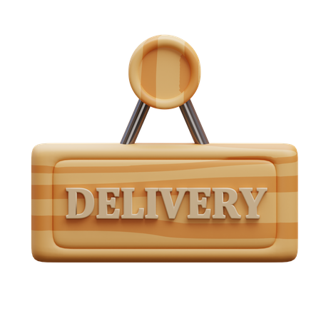 Delivery Board  3D Icon