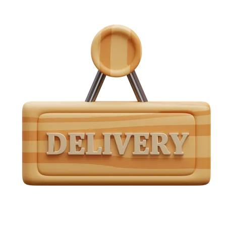 Delivery Board  3D Icon