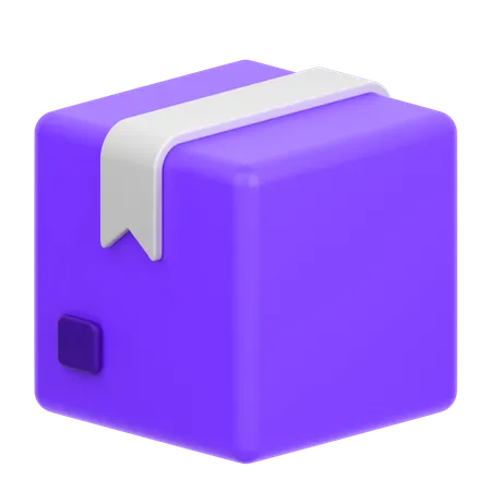 3 D Icon Of A Package Box 3D Icon
