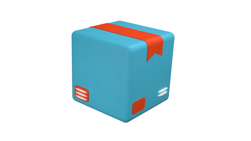 宅配ボックス  3D Icon