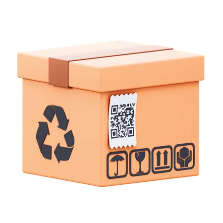 宅配ボックス  3D Icon