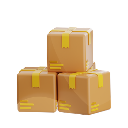 宅配ボックス  3D Icon