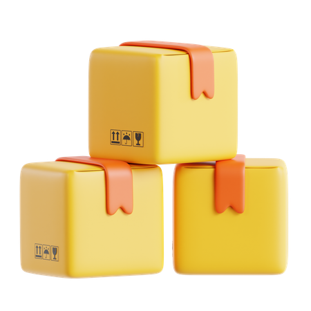 宅配ボックス  3D Icon