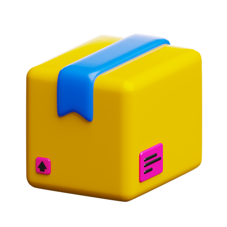 Delivery Box  3D Icon