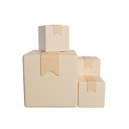 Delivery Box  3D Icon