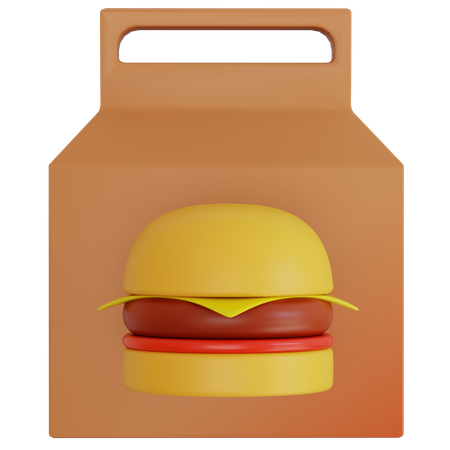 Delivery Box  3D Icon