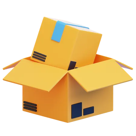 Delivery Box  3D Icon