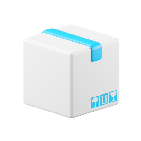 Delivery Box  3D Icon