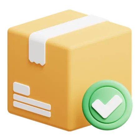 Delivery Box  3D Icon