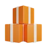 Delivery Box 3D Icon