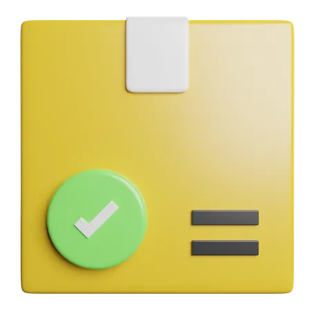 Delivery Box  3D Icon