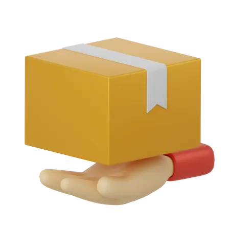 Delivery Box  3D Icon