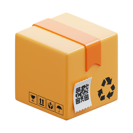 Delivery Box  3D Icon