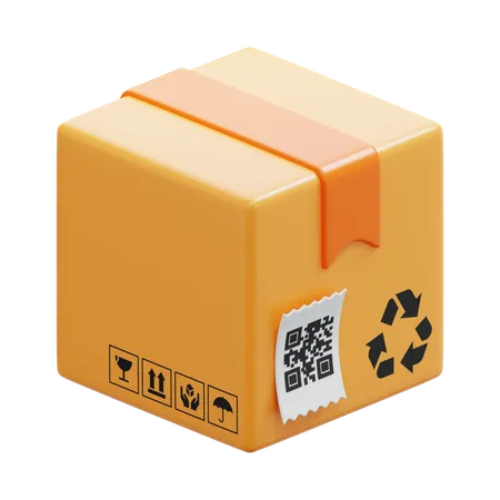 Delivery Box  3D Icon