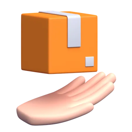 Delivery Box  3D Icon