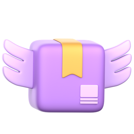 Delivery Box  3D Icon