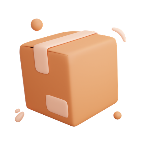 Delivery Box  3D Icon