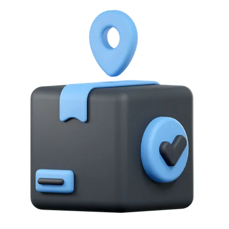 Delivery Box  3D Icon