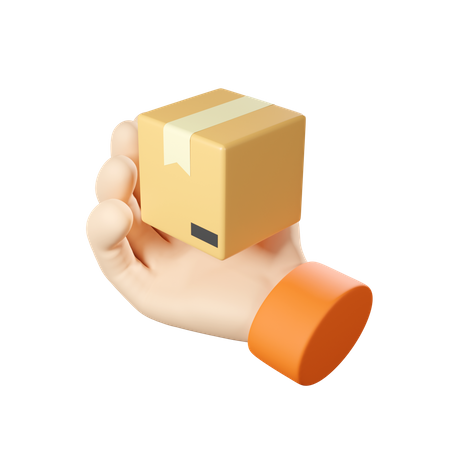 Delivery Box  3D Icon