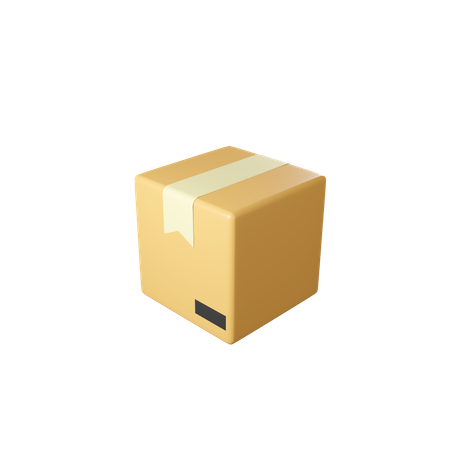 Delivery Box  3D Icon