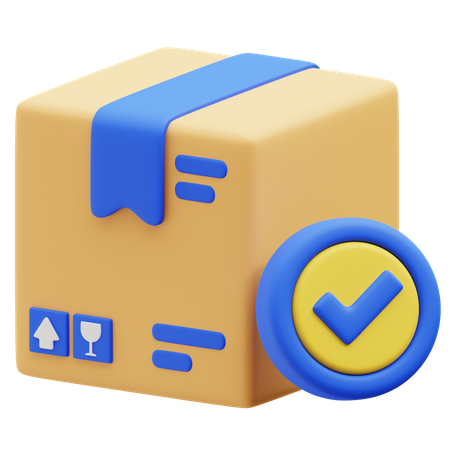 Delivery Box  3D Icon