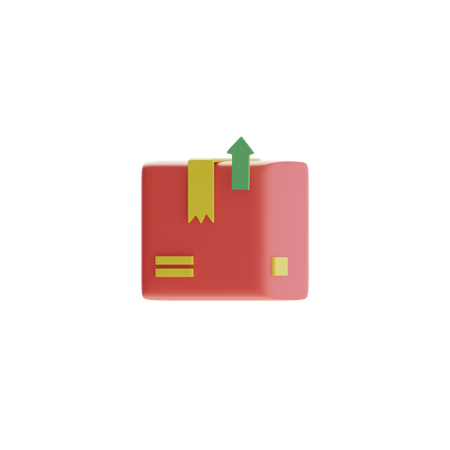 Delivery Box  3D Icon