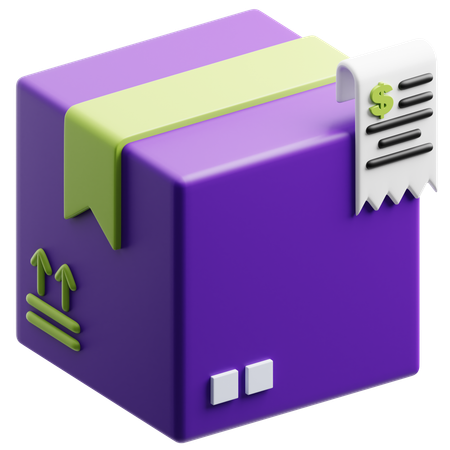 Delivery Box  3D Icon