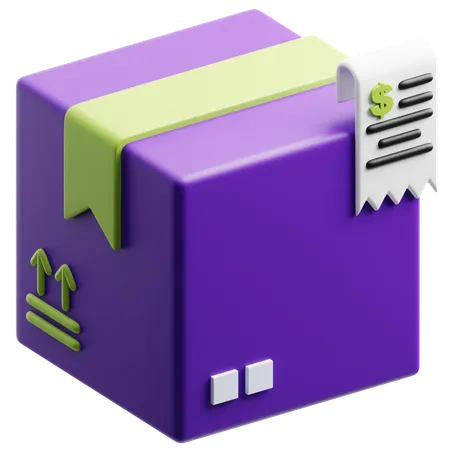 Delivery Box  3D Icon