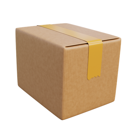 Delivery Box  3D Icon