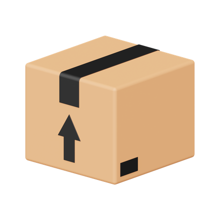 Delivery Box  3D Icon