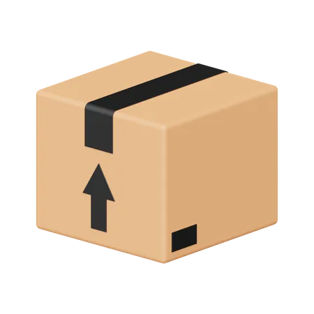 Delivery Box  3D Icon