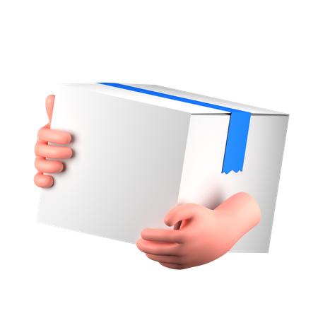 Delivery Box  3D Icon