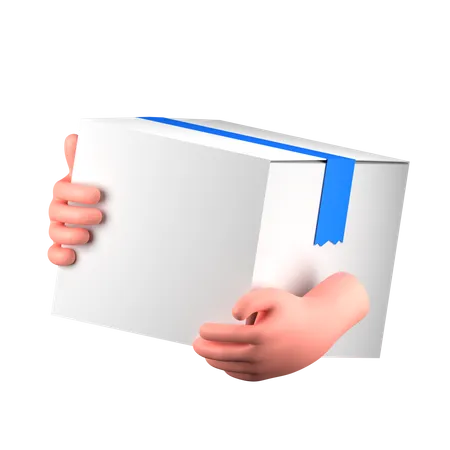 Delivery Box  3D Icon