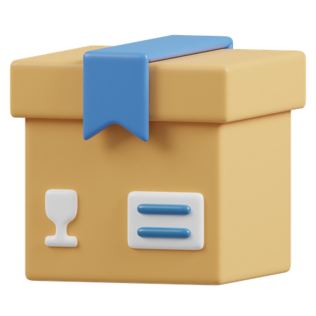 Delivery Box  3D Icon