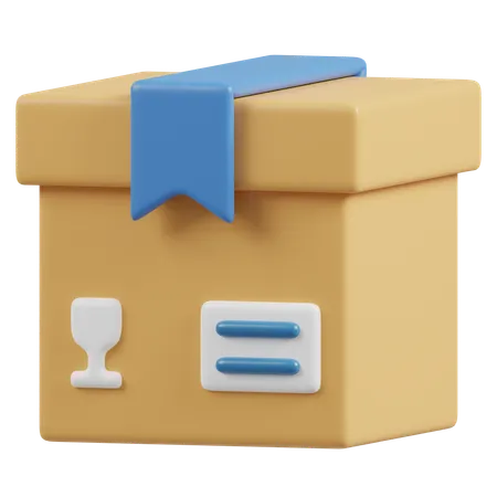 Delivery Box  3D Icon