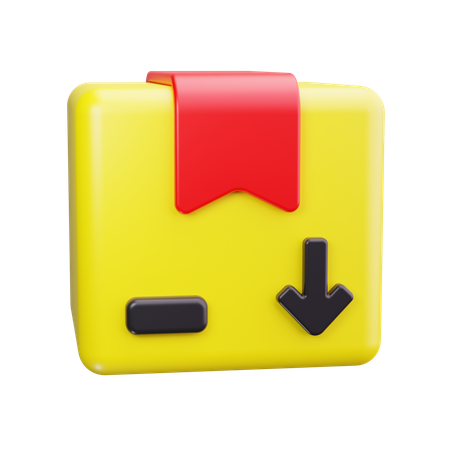 Delivery box  3D Icon