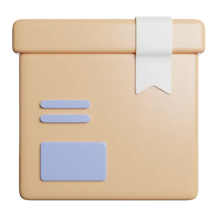 Delivery box  3D Icon