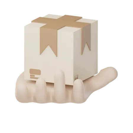 Delivery Box  3D Icon